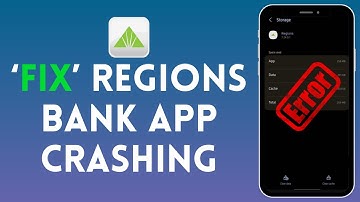 How To Fix Regions Bank App Crashing 2024 | Regions Bank App Not Working (Solved)