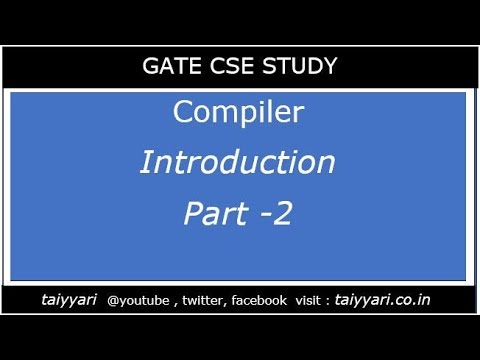 #taiyyari compiler introduction part 2