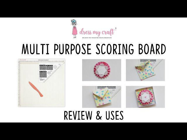 Dress My Craft 12x12 Multi-Purpose Scoring Board {H108}