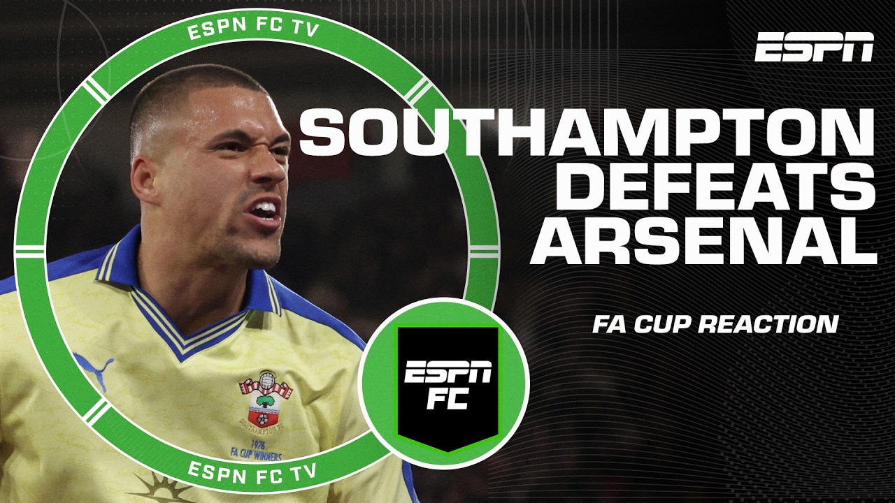 Southampton vs. Arsenal Reaction 👀 Fans don’t want to leave St. Mary’s! | ESPN FC
