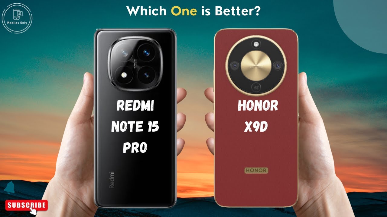 Redmi Note 15 Pro vs Honor X9d