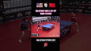 Download Lagu Pemain Ping Pong Negara 🇲🇾 dapat 1 set dari pemain China!! 🇨🇳 #wtt #pingpong #malaysia MP3
