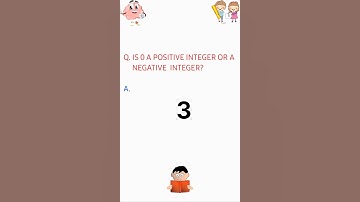 Zero is Positive or Negative | #shorts #mathshorts