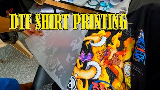 DTF SHIRT PRINTING | FIRST TRY