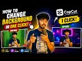 How to change background in one click on CapCut🚀 #changebackground #capcut #background #viral 