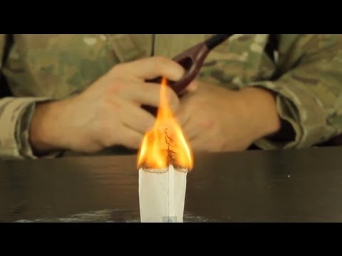 Tea Bag Rocket - Science Experiment