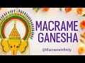 Macrame Ganesha New Design2025 Part 1