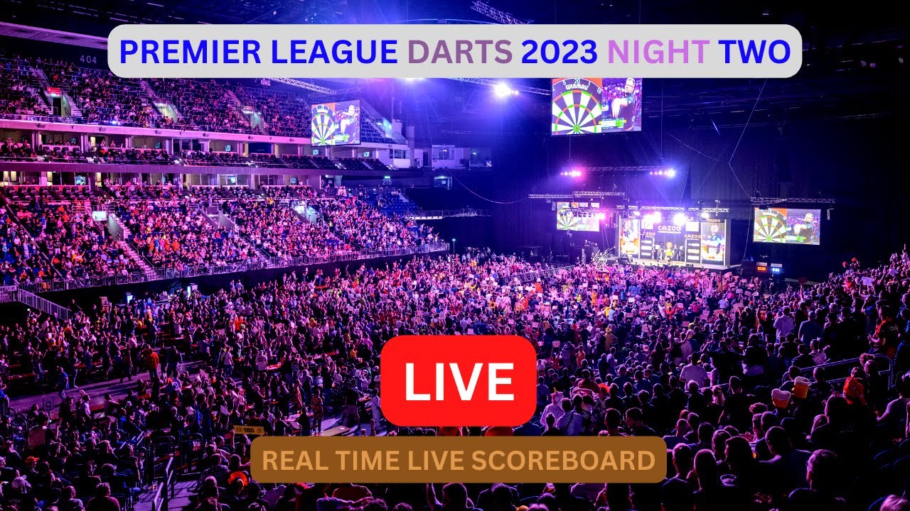 2023 Premier League Darts LIVE Score UPDATE Today Darts Night 2 Game 09 Feb 2023