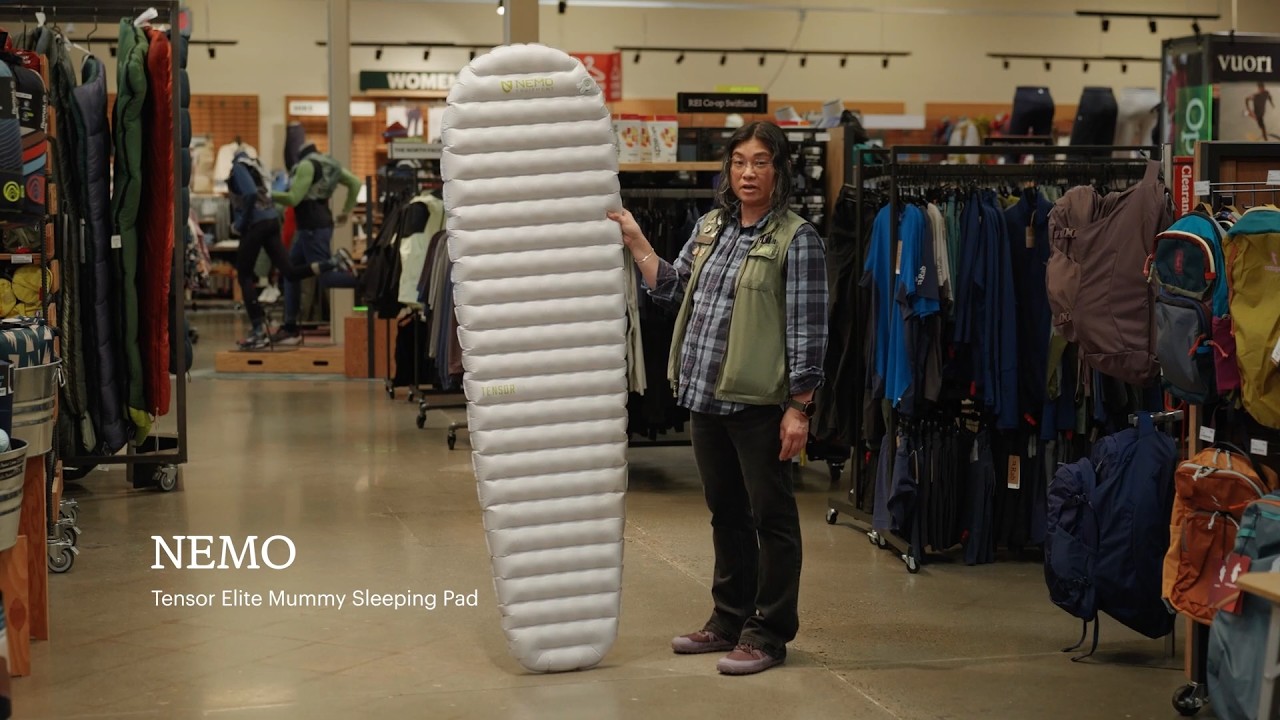 Preview of NEMO Tensor Elite Mummy Sleeping Pad Video