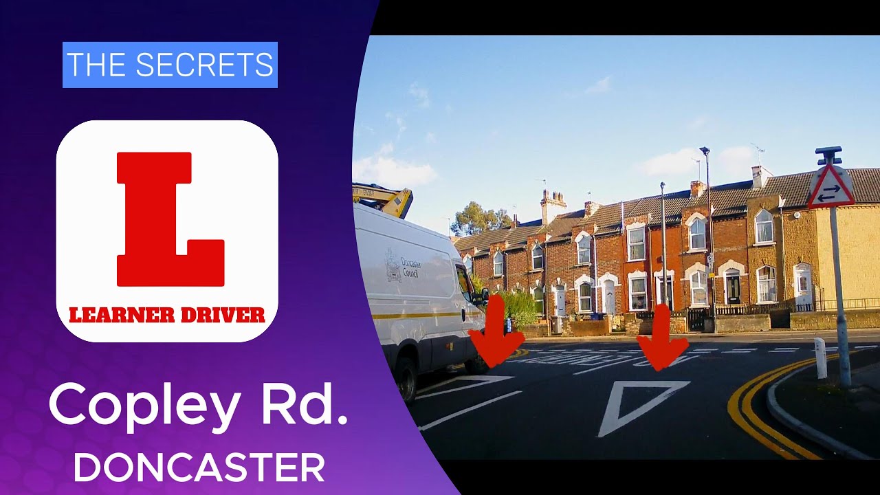 Copley road Doncaster, how to drive for driving test - YouTube
