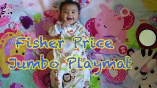 Solana Loves Her Fisher Price Jumbo Playmat!