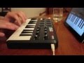 Beat making 1  ipad garageband  akai mpk mini