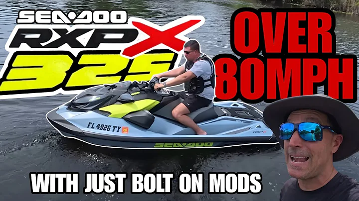Over 80mph with just Bolt on mods on a 2024 Sea-Doo RXP-X 325