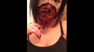 Torn Face SFX Makeup Tutorial