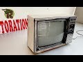 Restoration SAMSUNG TVs produced in 1985 | Antique television restore | Upgrade AV port for TV