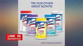 LYSOL Brand Crisp Linen Scent Disinfectant Spray, 19 Ounce - 12 per case review