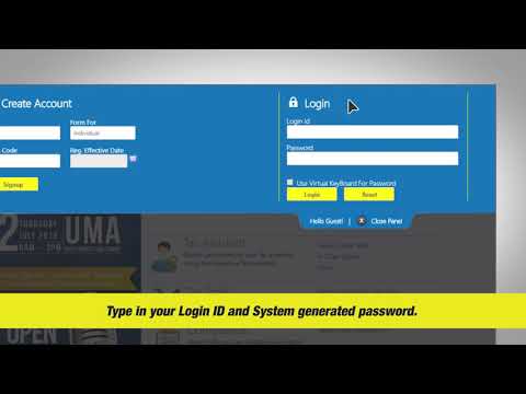 How to Login your URA account