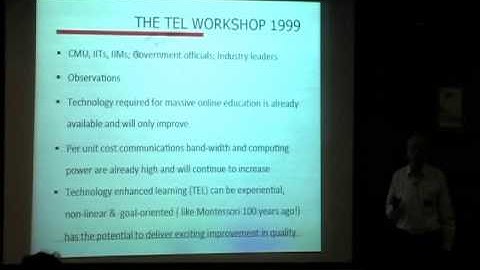 Open Courseware: Prof. M S Ananth at TEDxBNMIT