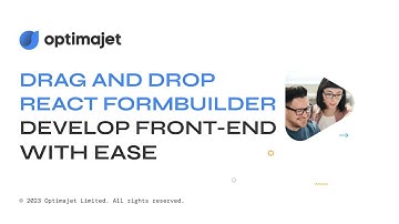Drag and Drop REACT FORM BUILDER - Develop Front-End with ease