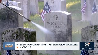 Mystery Donor Restores Veteran Grave Markers