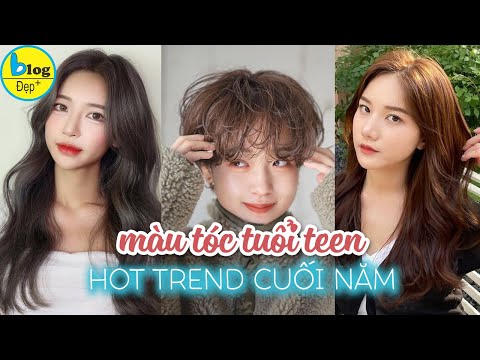 Những Màu Tóc Sáng Không Cần Tẩy - Top 10 màu tóc nhuộm cho tuổi teen cực đáng yêu