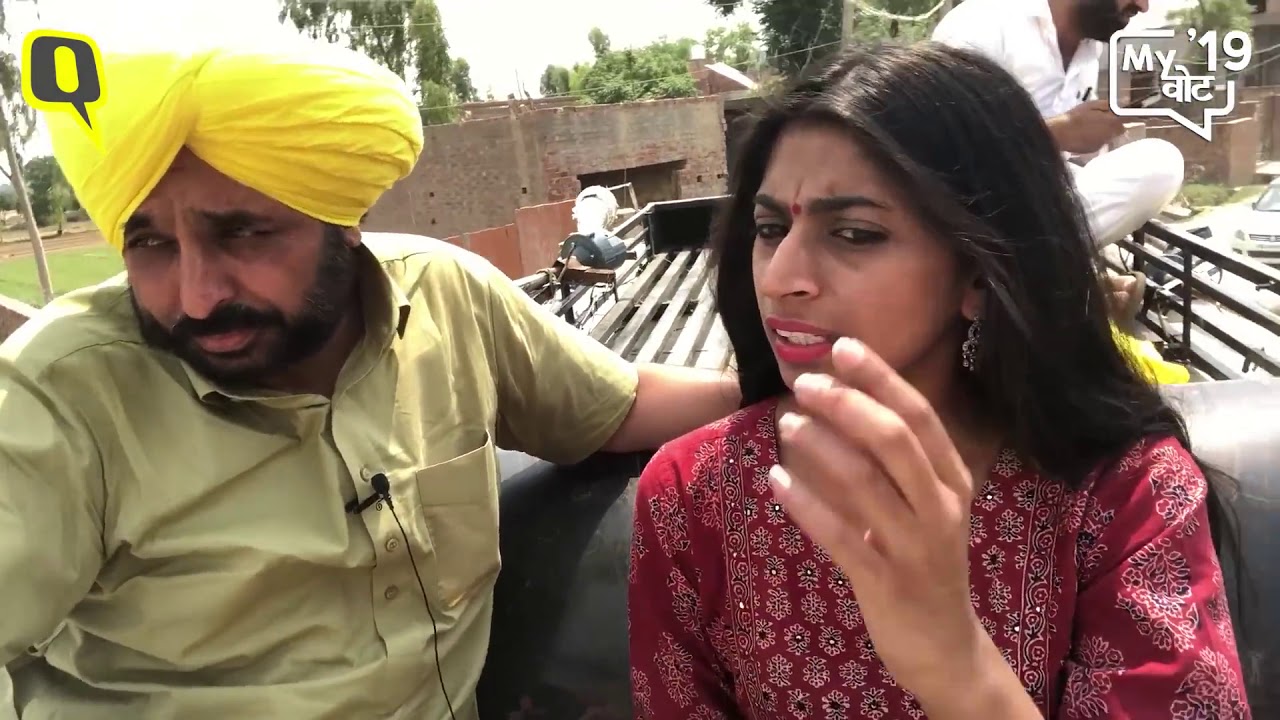 Bhagwant Mann's Latest Interview with Quint Hindi During Lok Sabha Election Campaign