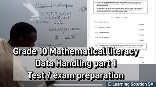 #2 Grade 10 Mathematical literacy Term 1 | Data Handling Part 1