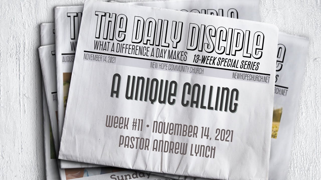 A Unique Calling