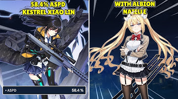 Kestrel Xiao Lin With 58.4% ASPD & Naielle Rush Comp | Counter Side SEA PVP