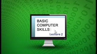 Computer skills Lecture 2