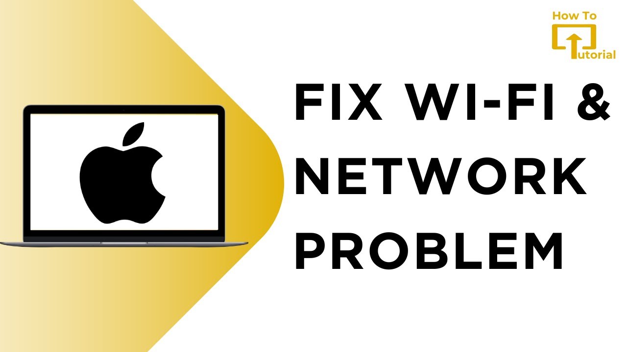 How to Fix wi-Fi & Network Problems MacBook | MacBook won't connect to ...