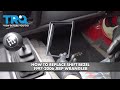 How to Replace Shift Boot Bezel 1997-2006 Jeep Wrangler