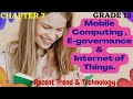Mobile Computing, E-governance & IOT | Grade 12, Computer Science, Chapt...