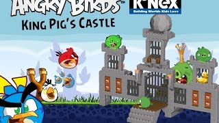 K'NEX Angry Birds Mini Figures Building Set KING PIG ANGRY BIRDS TOYS 
