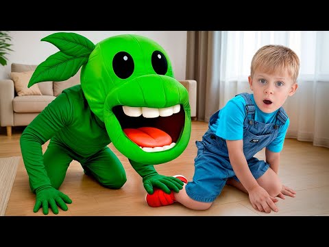 🌱 Oliver y la Planta que Cobra Vida 😲