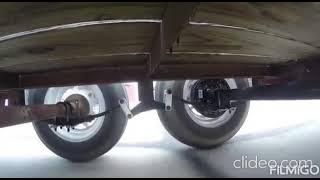 Leaf spring Equalizer and lift axle on multi axle vehicle