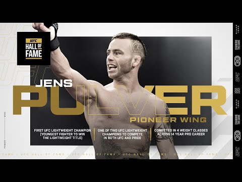 Jens Pulver Joins the UFC Hall of Fame  CLASS OF 2023