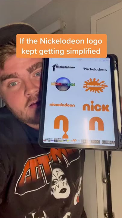 If the Nickelodeon logo kept getting simplified #shorts | tylietok