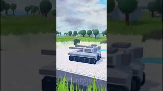 Railgun tank vs 10 heavy tanks #noobarmytycoon