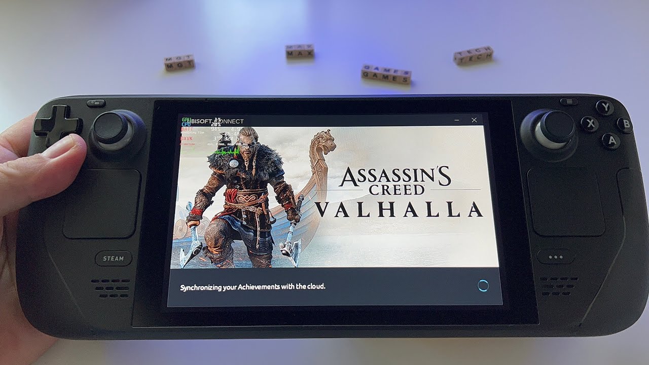 Assassin's Creed Valhalla, Steam Deck Gameplay