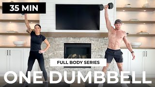 35 Min Full Body Workout | ONE DUMBBELL (Strength Training) | FULL BODY Series 05 by TIFF x DAN 26,004 views 11 days ago 41 minutes
