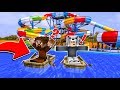 FAKİR EN BÜYÜK SU PARKINA GİTTİ!😱 - Minecraft