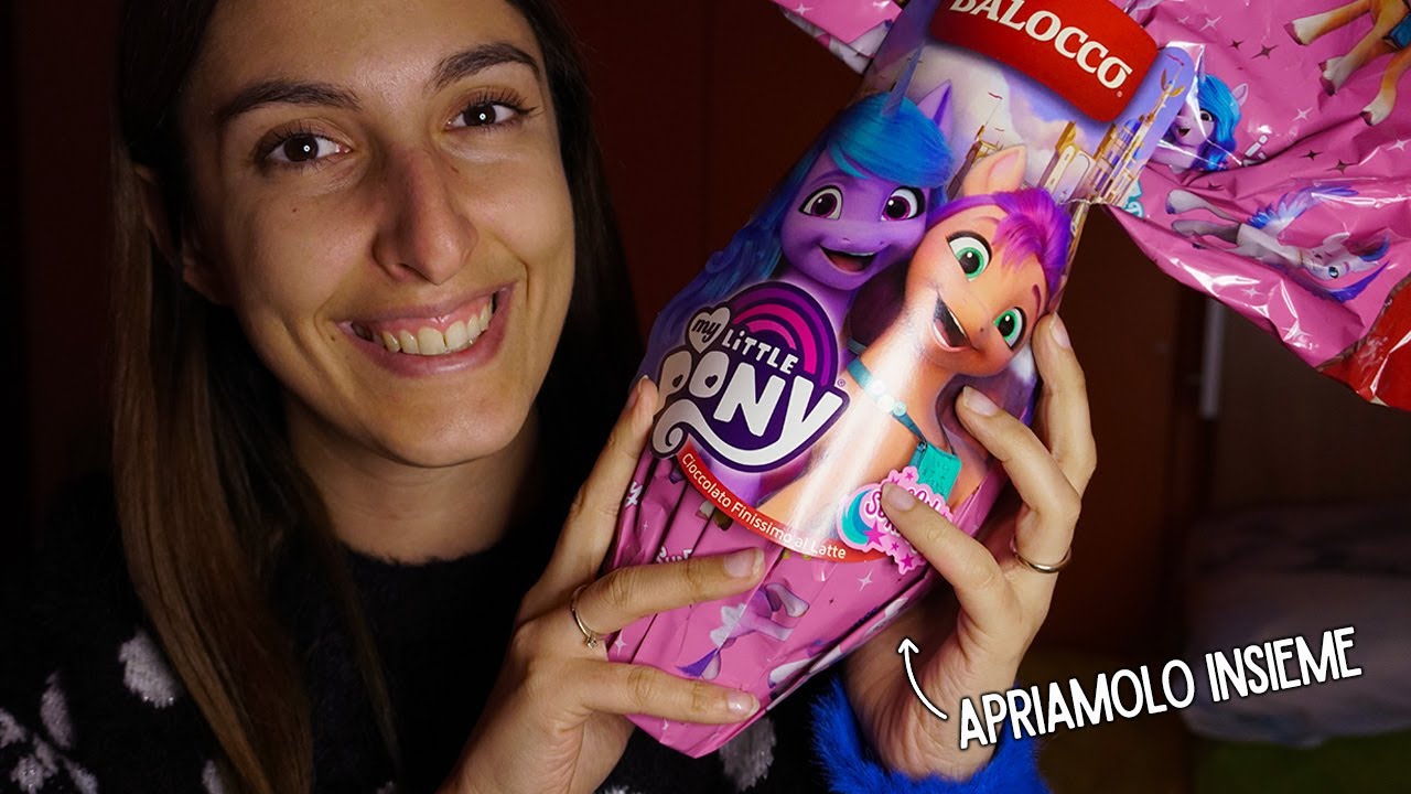 UNBOXING UOVO DI PASQUA MY LITTLE PONY 🦄 Soft spoken | ASMR ITA