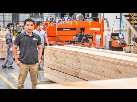 Thai Pallet Company Doubles Productivity with HR500 | Wood-Mizer