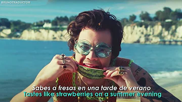 Harry Styles - Watermelon Sugar // Lyrics + Español // Video Official