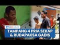 Tampang 4 Pria yang Sekap & Rudapaksa Gadis 2 Hari di Tasikmalaya, Ayah Korban Selamatkan Putrinya
