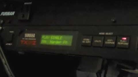 Yamaha TX81Z FM Synth Sounds Demo #1