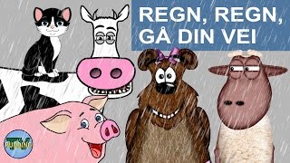 Regn, regn, gå din vei - Barnesanger på norsk