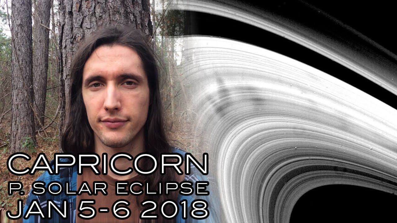 Capricorn Partial Solar Eclipse January 5th 2019 with Saturn & Pluto ...