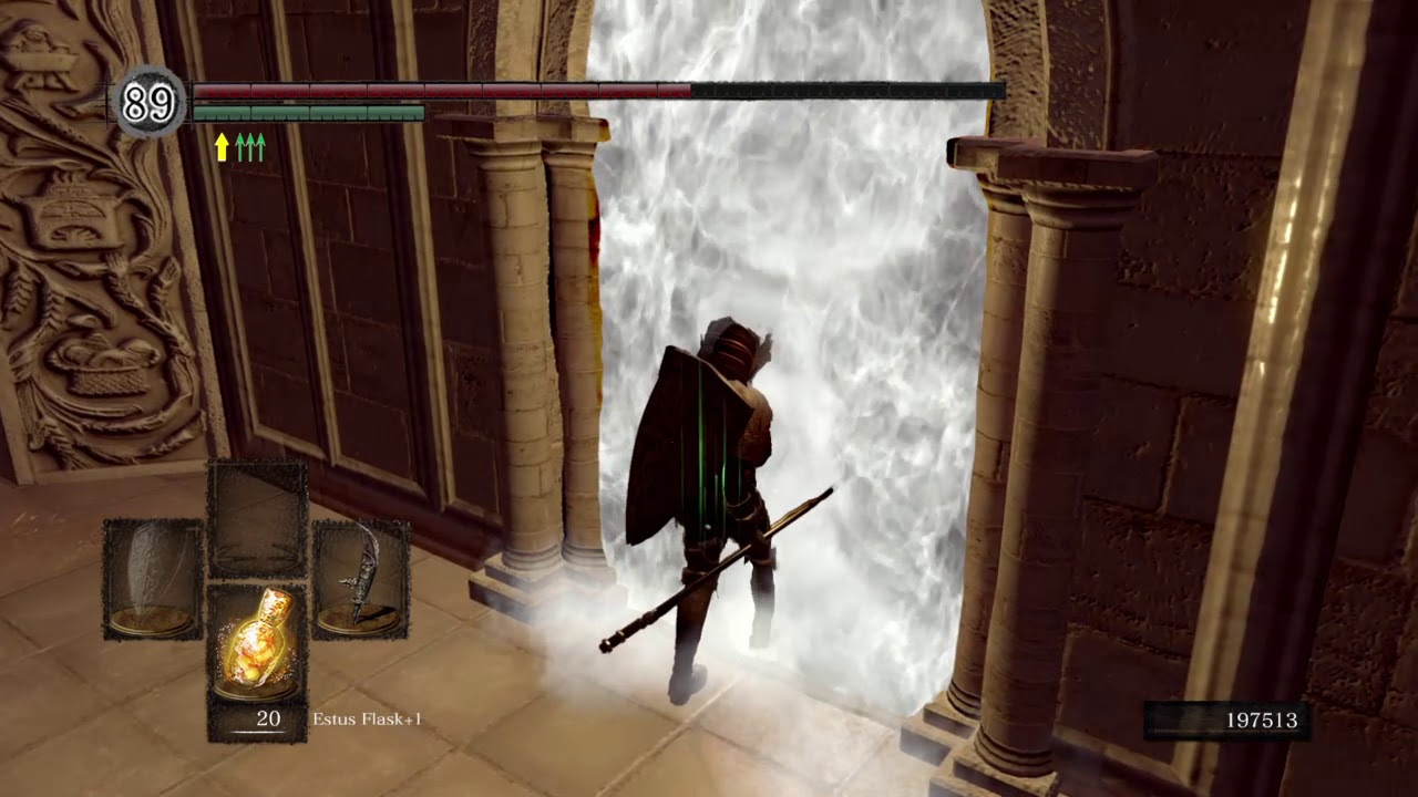 Anor Londo getting to second bonfire